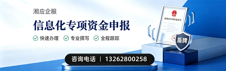 平顶山信息化专项资金申报服务
