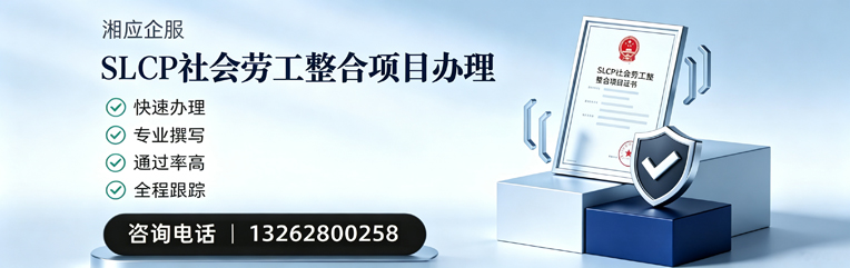 平顶山SLCP社会劳工整合项目申报服务