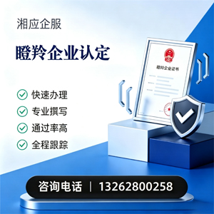 平顶山瞪羚企业认定申报服务