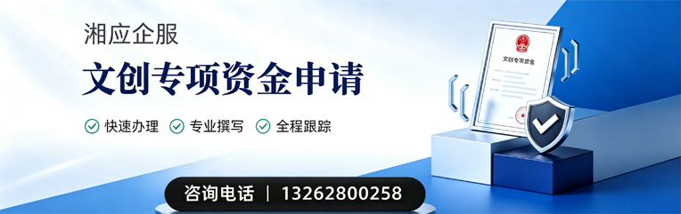 平顶山文创专项资金申报服务