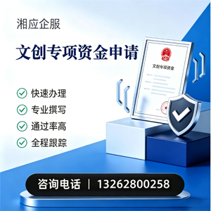 平顶山文创专项资金申报服务